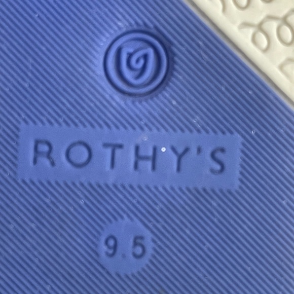 Rothy's The Original Slip On
Sneaker Anchor Textile ivory blue
Women's US 9.5 - Picture 11 of 12